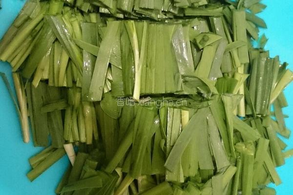 韭菜炒蛋的做法图解3