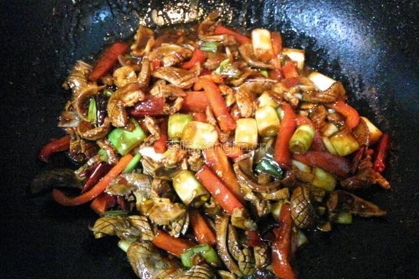 酱爆腰花的做法图解13