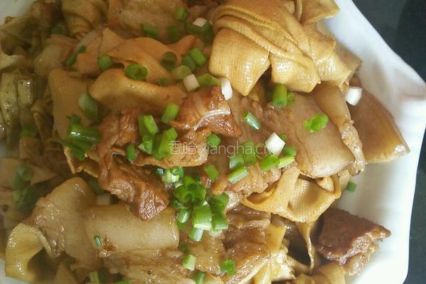 肉炒千张的做法图解6
