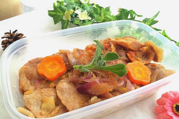 生姜烧便当（日式料理）的做法图解10