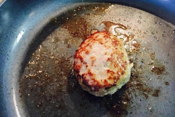 豆奶汉堡牛肉饼的做法图解10
