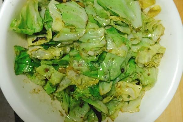 酱爆洋白菜