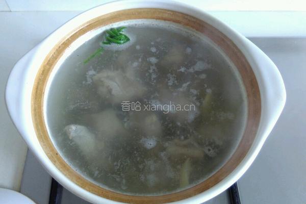 萝卜木耳排骨汤的做法图解7