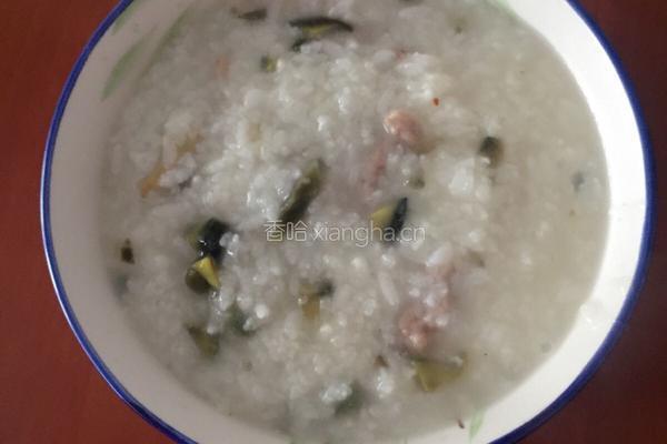 皮蛋瘦肉粥（十五分钟）