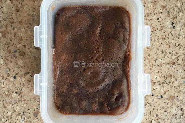微波炉版——水果黑巧克力布朗尼的做法图解16