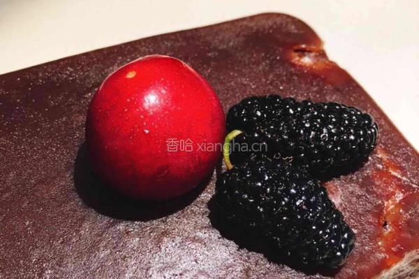 微波炉版——水果黑巧克力布朗尼的做法图解18