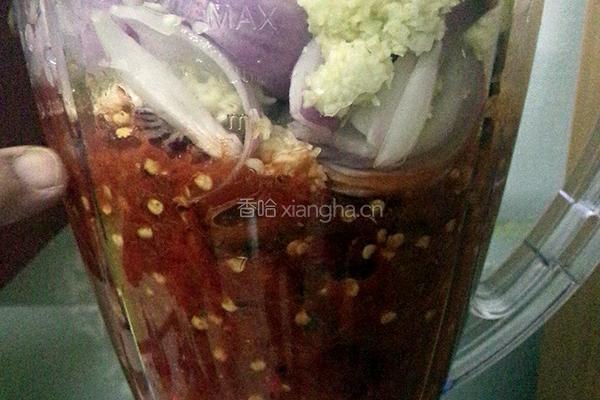 椰浆饭(NASI LAMA)的辣椒 的做法图解2