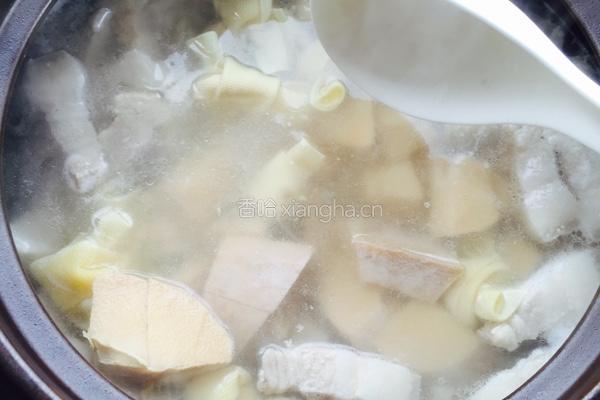 零厨艺做腌笃鲜的做法图解5