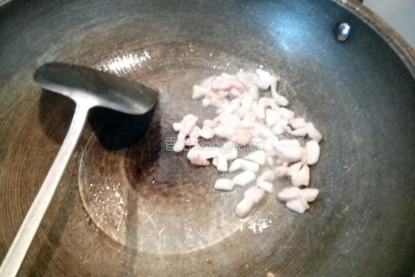 腌菜花炒肉的做法图解5