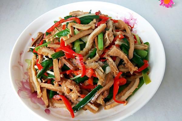 大蒜炒牛肚的做法图解8