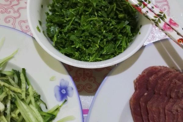 凉柳芽菜拌的做法图解4