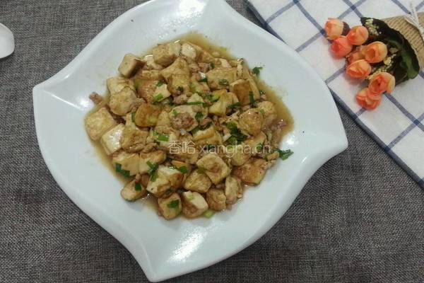 肉沫豆腐的做法图解10