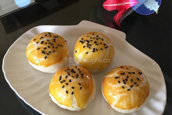 蛋黄酥的做法图解20