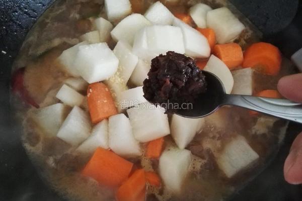 红焖羊肉萝卜的做法图解17