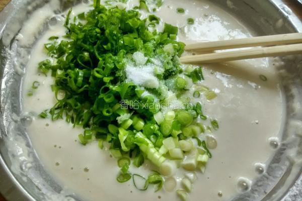 葱花煎饼的做法图解3