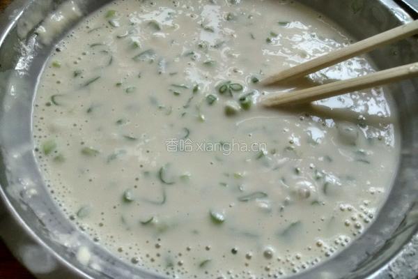 葱花煎饼的做法图解4