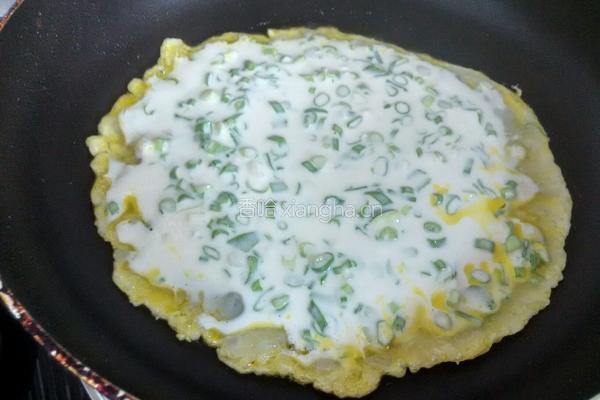 葱花煎饼的做法图解5
