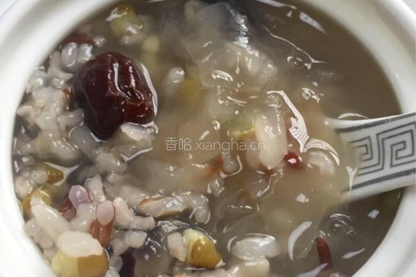 美容养颜粥的做法图解4