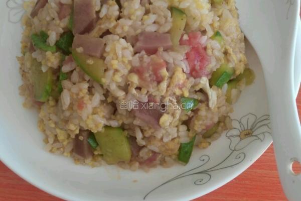 果蔬炒饭