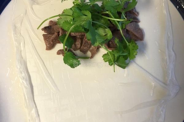 牛舌蔬菜卷的做法图解4