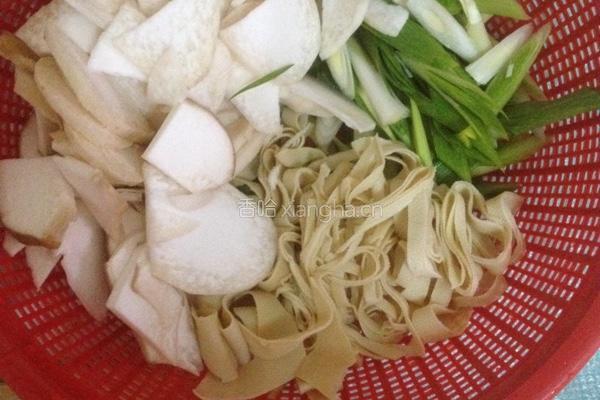 孜然千张肉片的做法图解3