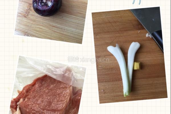 马蹄瘦肉丸子的做法图解1