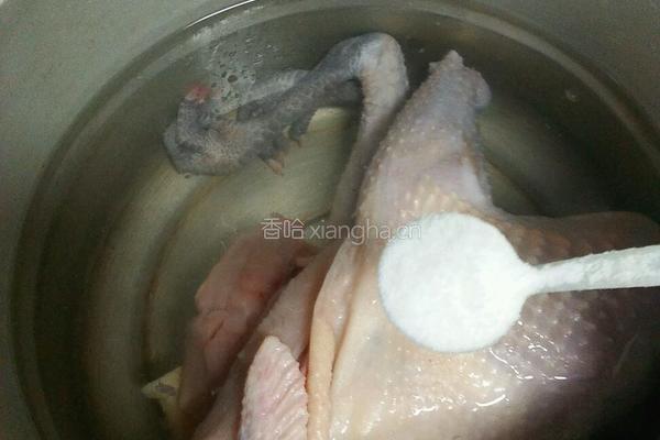水煮土鸡的做法图解5
