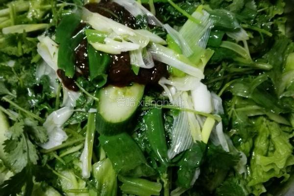 酱拌蔬菜的做法图解4