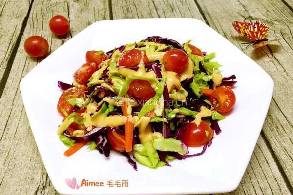 初春蔬菜沙拉的做法图解13