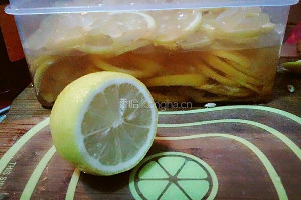 冰糖蜂蜜柠檬茶的做法图解2