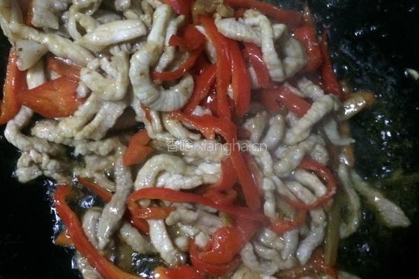 四季豆炒肉的做法图解7