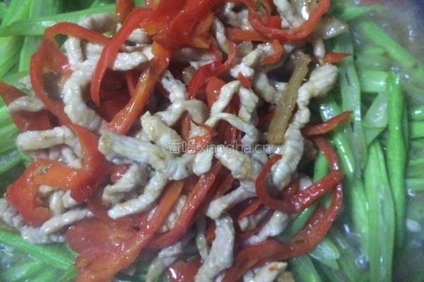 四季豆炒肉的做法图解9
