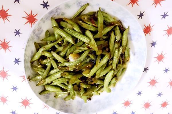 炒四季豆的做法图解8