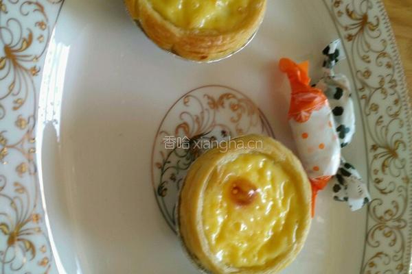 蜜豆蛋挞