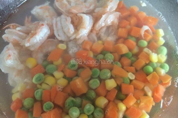 虾仁什锦炖日本豆腐的做法图解8