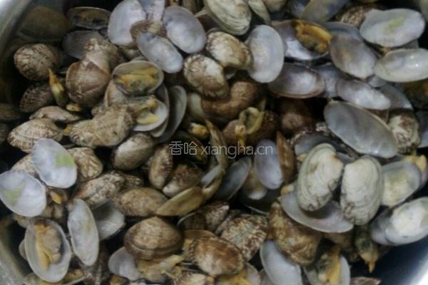 清炒花蛤的做法图解6