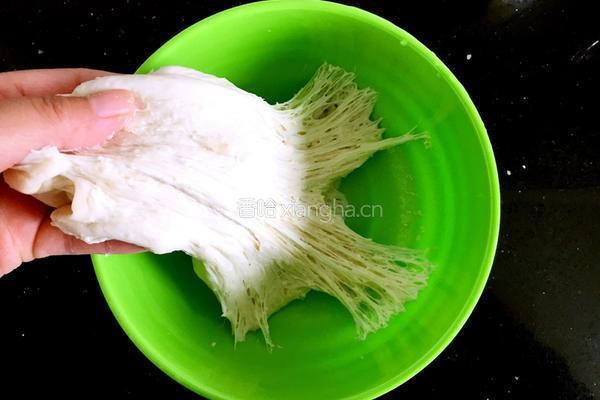 炼奶蔓越莓椰蓉面包的做法图解3