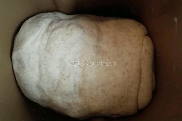 加强版全麦炫彩蜜豆土司的做法图解1