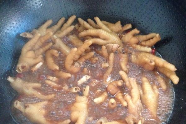 香辣鸡爪的做法图解5