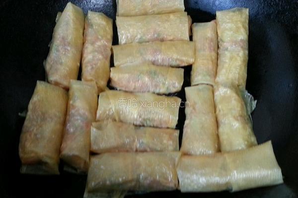 豆腐衣包肉的做法图解7
