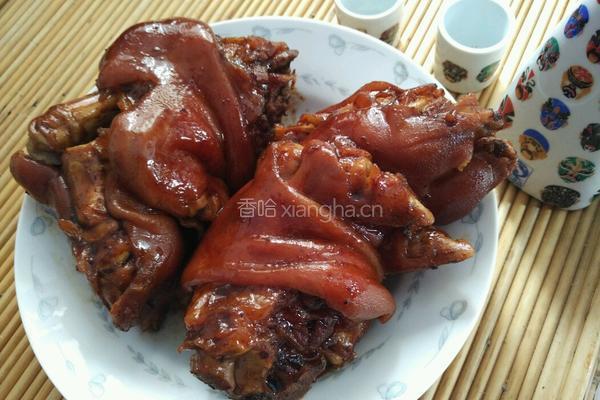 卤猪蹄的做法图解5