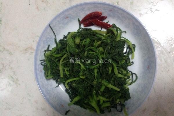 凉拌面条菜的做法图解2