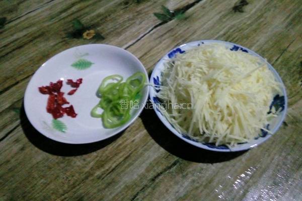 香辣土豆丝的做法图解2