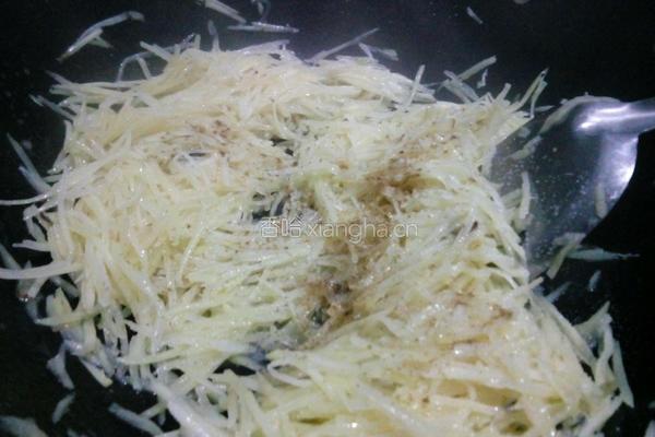 香辣土豆丝的做法图解5