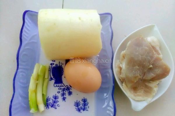 萝卜排骨的做法图解1