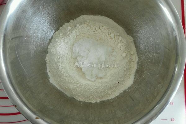 抹茶豆沙酥的做法图解2
