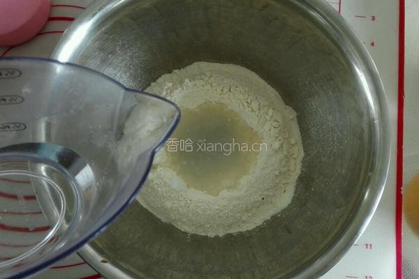 抹茶豆沙酥的做法图解3