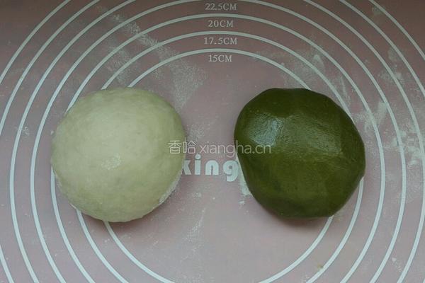抹茶豆沙酥的做法图解6