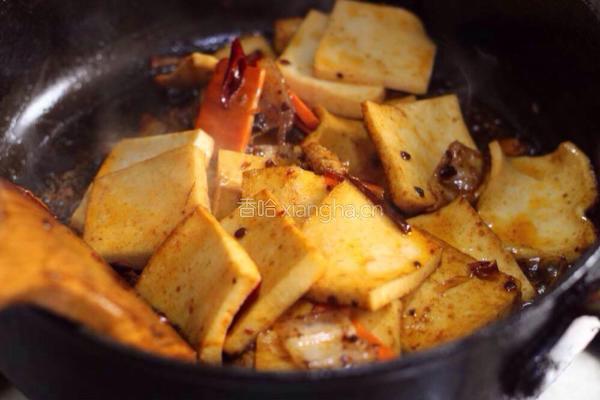 干锅千页豆腐的做法图解9