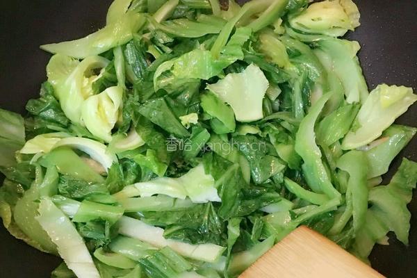 蒜蓉炒水东芥菜的做法图解4